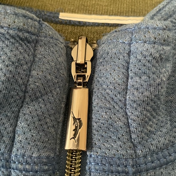 Tommy Bahama reversible 1/4 zip jacket - Picture 5 of 6